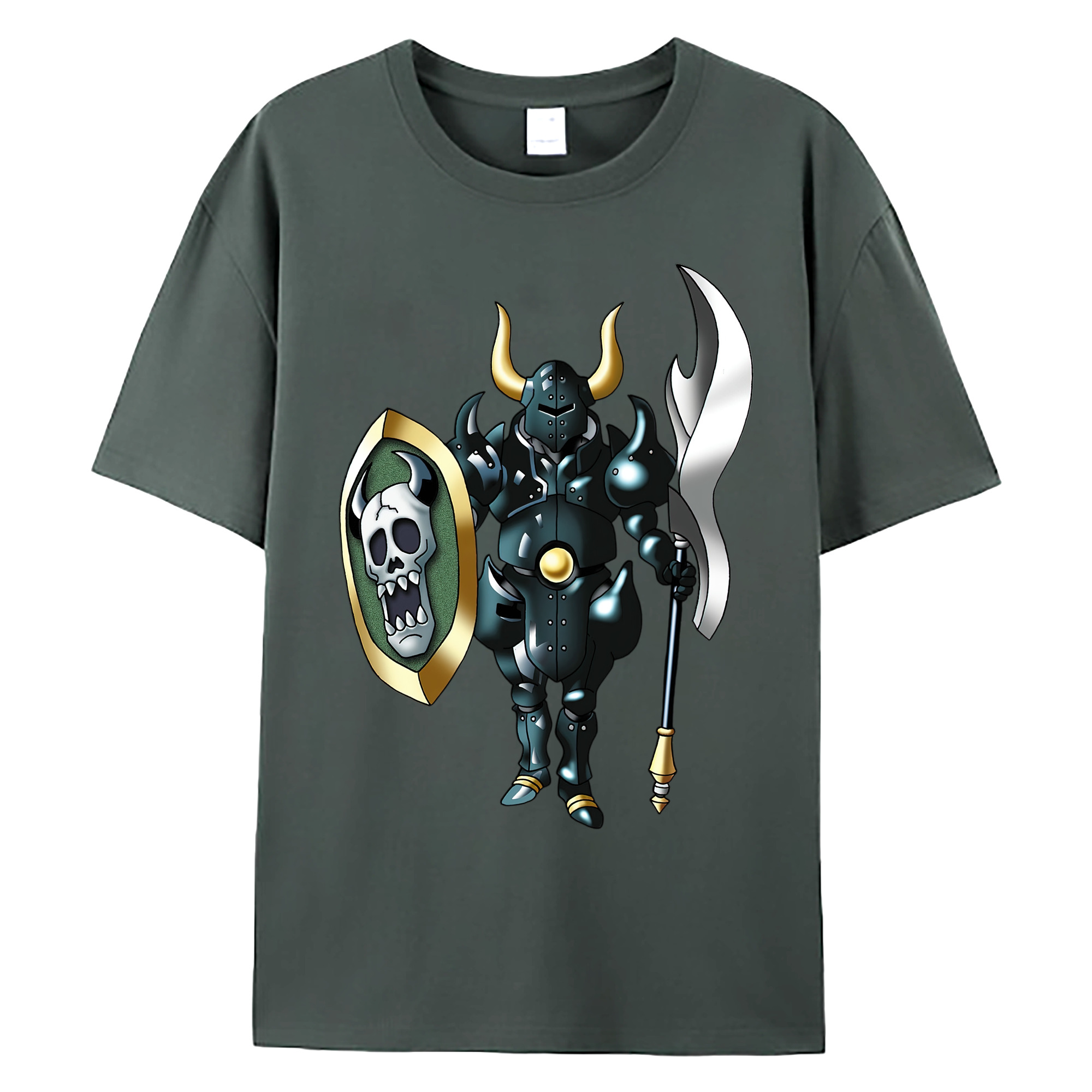 （画像用） ドラゴンクエスト Doragon Kuesuto Dragon Quest 綿100％ メンズ半袖Tシャツ｜肌触りやわらか＆通気性